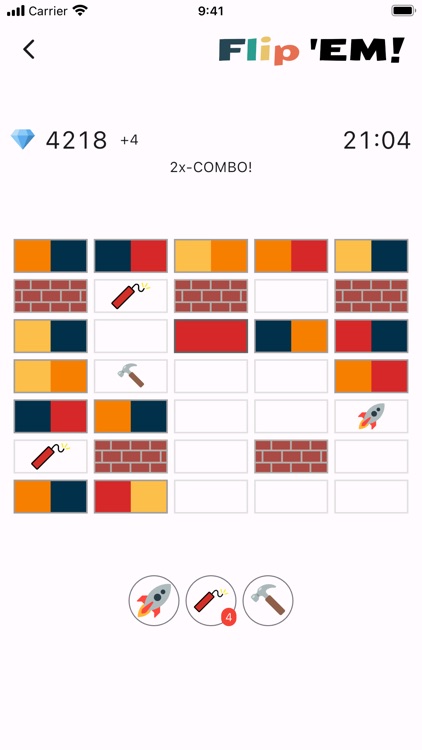 Flip 'EM - Color Block Puzzle!