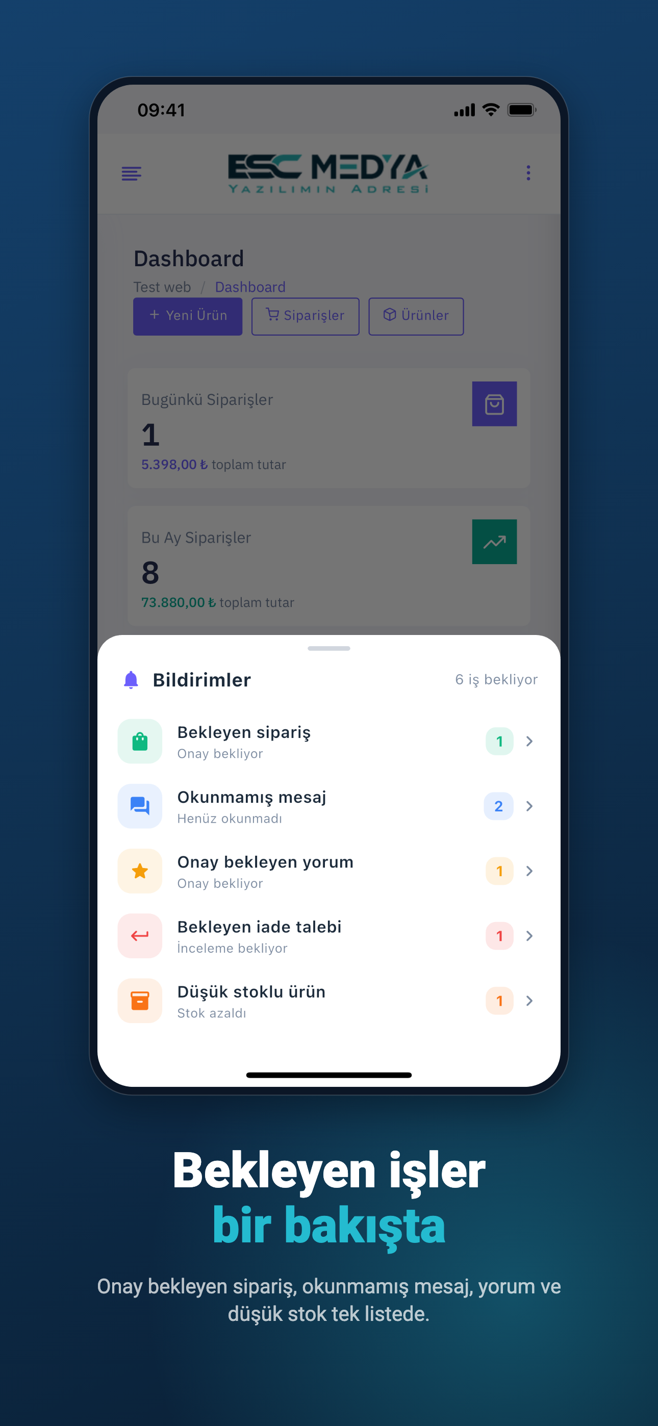 Mağazam — ESC Medya screenshot 7