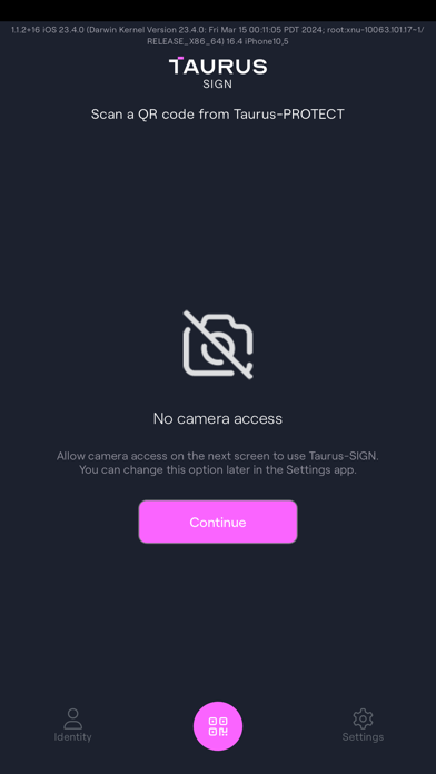 Taurus-SIGN Screenshot