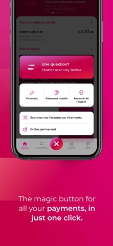 Belfius Mobile App Store preview screenshot 2