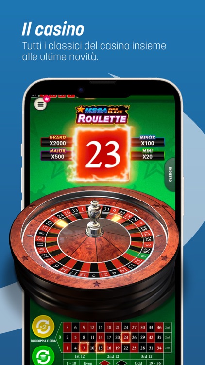 SNAI Casino, Slot e Blackjack