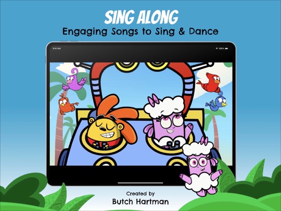 The Garden! iPad screenshot 1 - Entertainment app