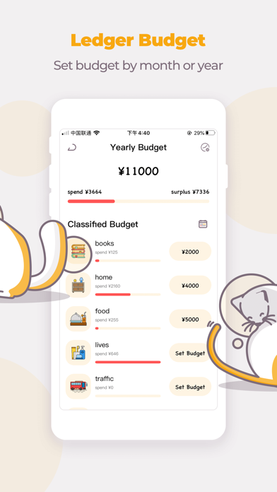 Money Cats - Bookkeeping Cost iPhone screenshot 9 - Finance app