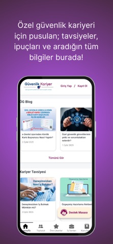 Güvenlik Kariyer screenshot