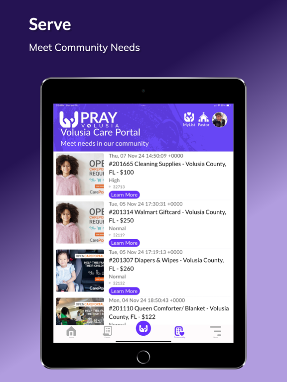 One Volusia iPad screenshot 5 - Social Networking app