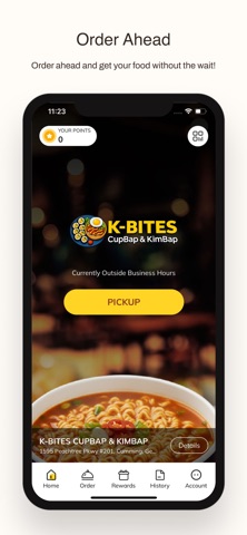 K-BITES CUPBAP & KIMBAP screenshot
