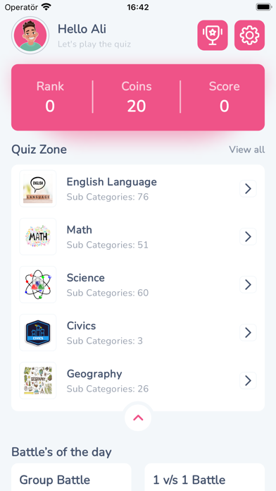 4Th Grade Practice Tests Screenshot