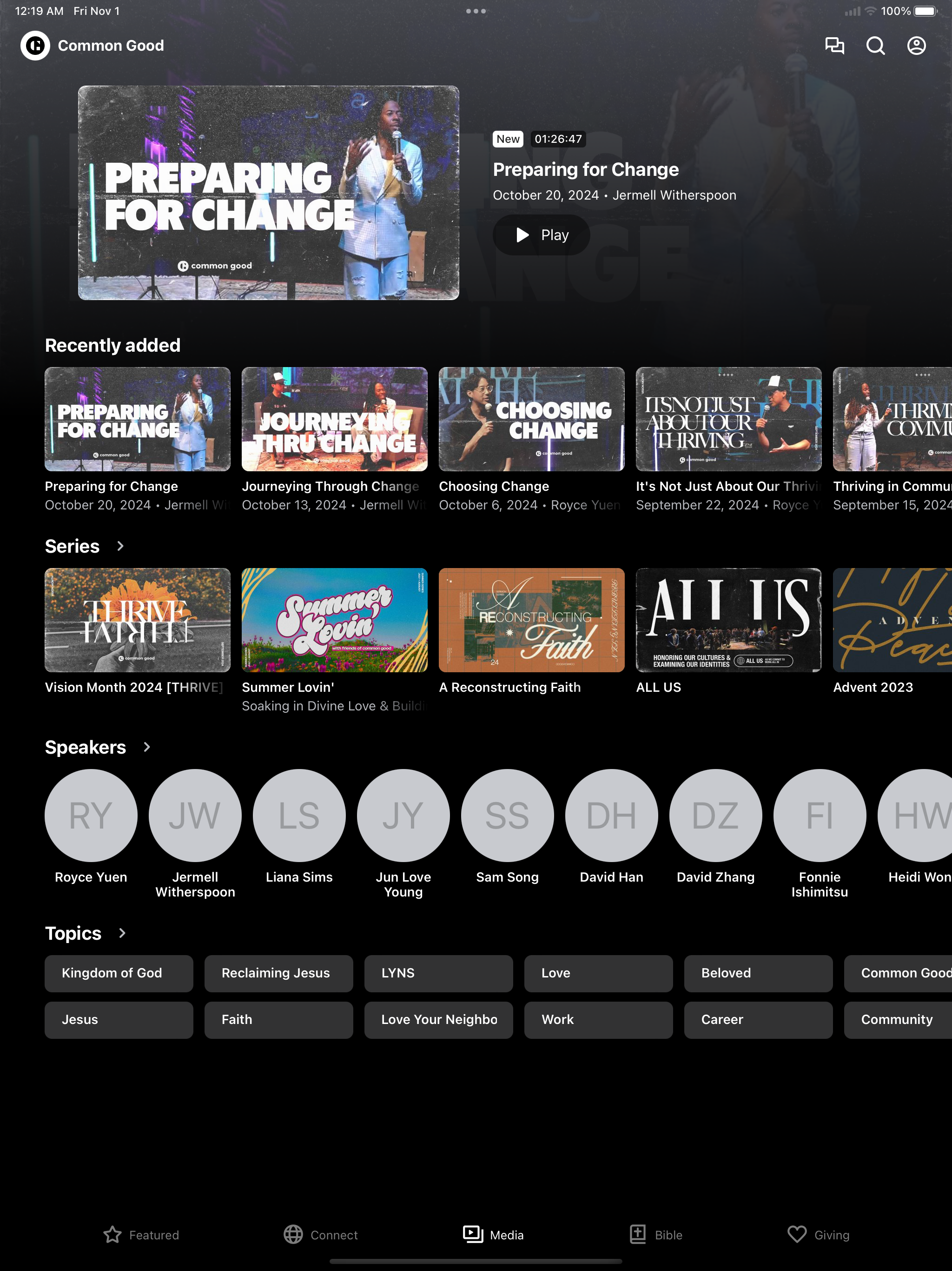 Common Good Church screenshot 6