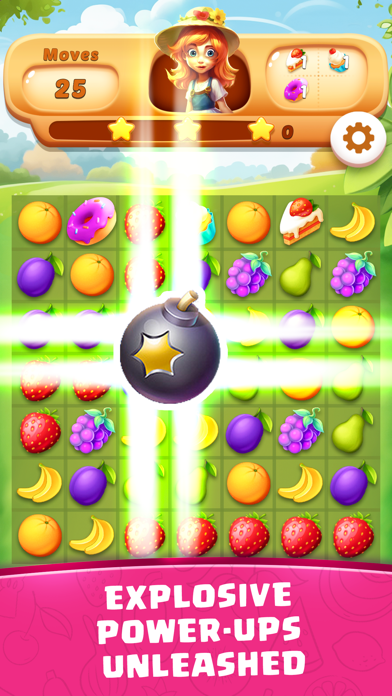 Fruits Bond - Match & Link Screenshot