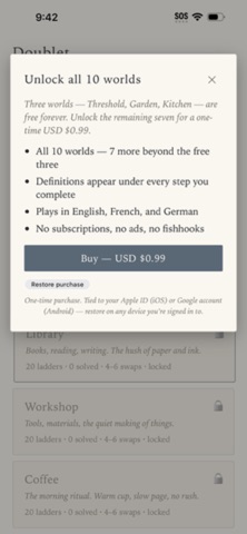Doublet: Word Ladder Screenshot 5 of 9