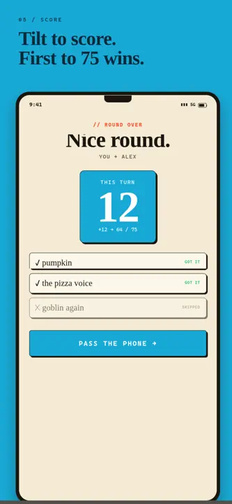 Blurt - Newlywed Heads Up screenshot 3