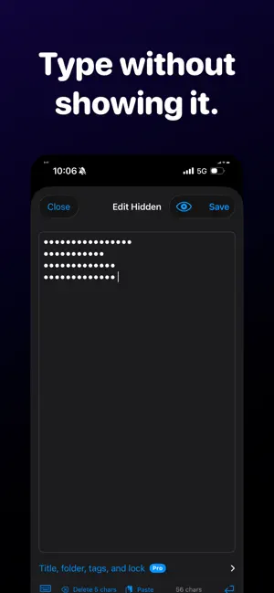 MaskedMemo screenshot 1