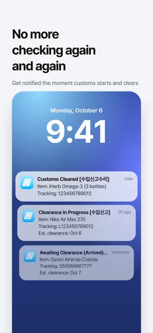 7Customs - Korea Customs screenshot 2