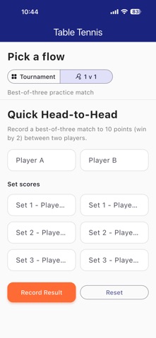 Match Point: Table Tennis screenshot