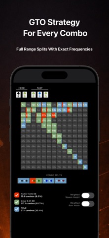 Postflop+ GTO Poker Trainer iPhone screenshot