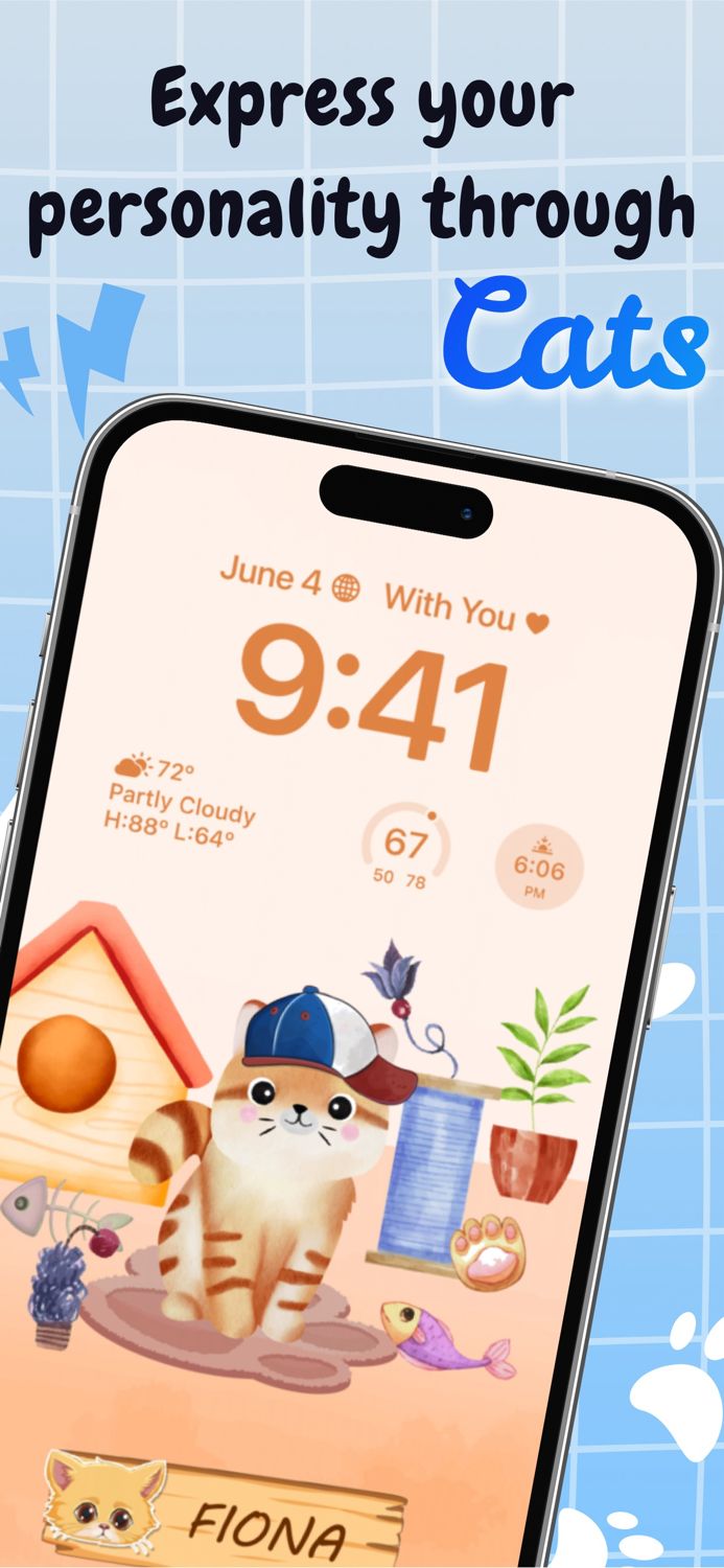 DIY Cat Language Wallpaper