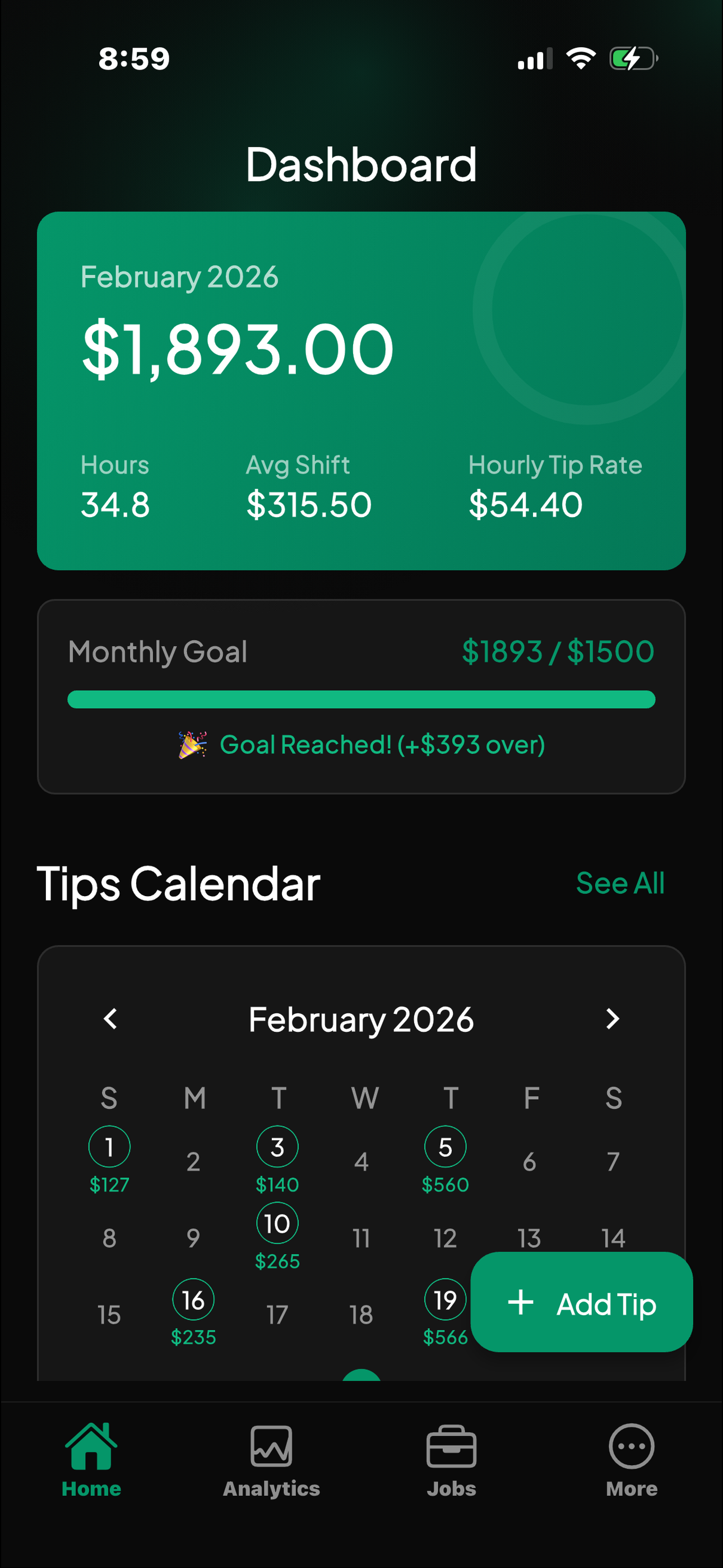 Tip Bucket Pro