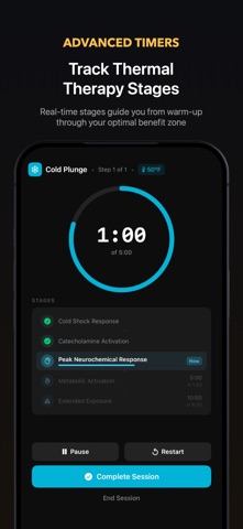 SnowFire: Cold Plunge & Sauna Screenshot 4 of 10