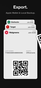 Offline Cards: Loyalty Wallet screenshot