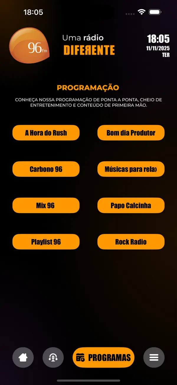 #3. Radio 96 FM Rio Verde (iOS) By: RADIO 96 FM