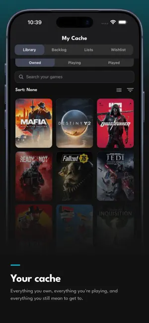 GameCache screenshot 1