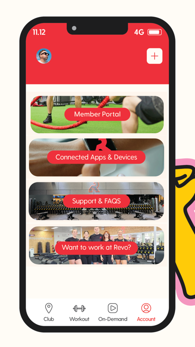 Revo Fitness Screenshot