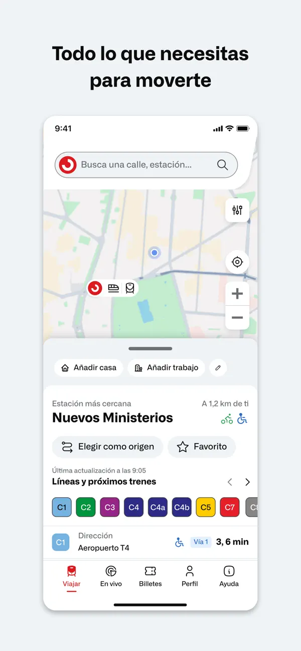 Screenshot #1 pour Renfe Cercanias