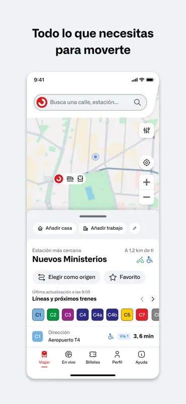 Renfe Cercanias screenshot 1 of 7