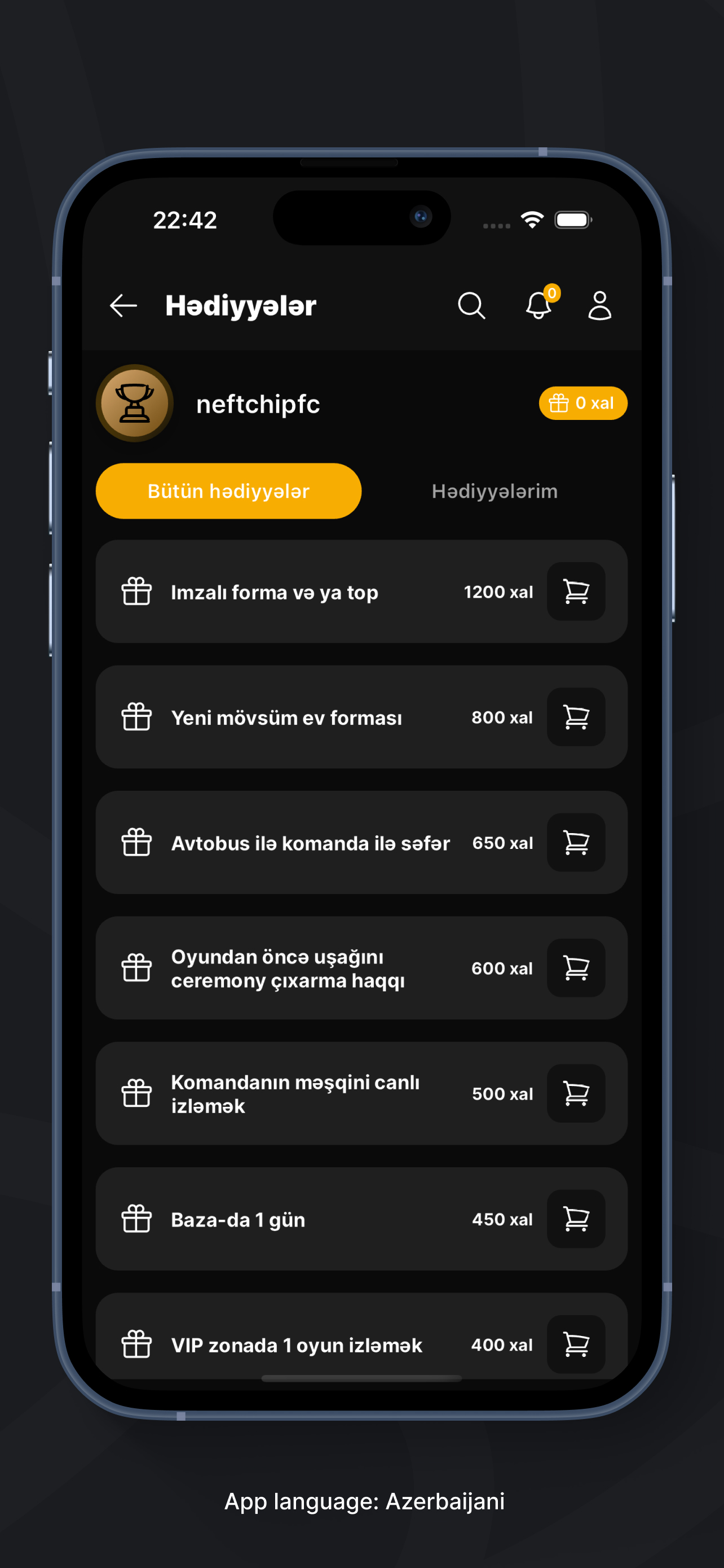 Neftçi PFK screenshot 5