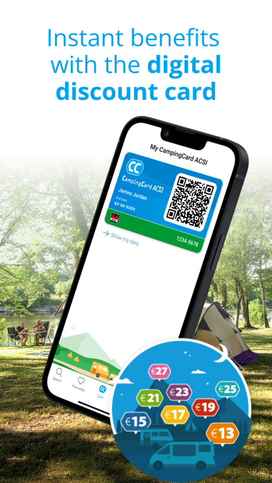 CampingCard ACSI Screenshot