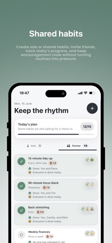 HabitGo: Keep going, together! Screenshot 1 of 3