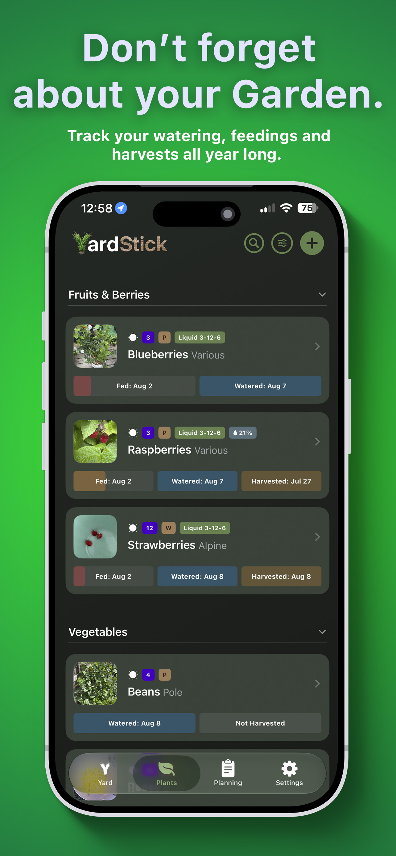 YardStick: Lawn & Garden Care screenshot 2