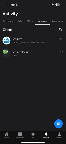 Liveciety screenshot