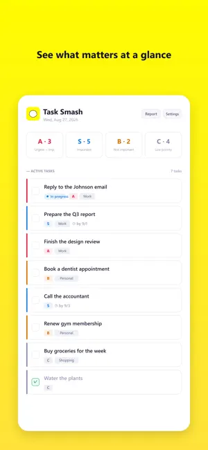 Task Smash : Daily To-Do screenshot 2