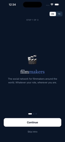 Filmmakers Network Screenshot 1 of 9