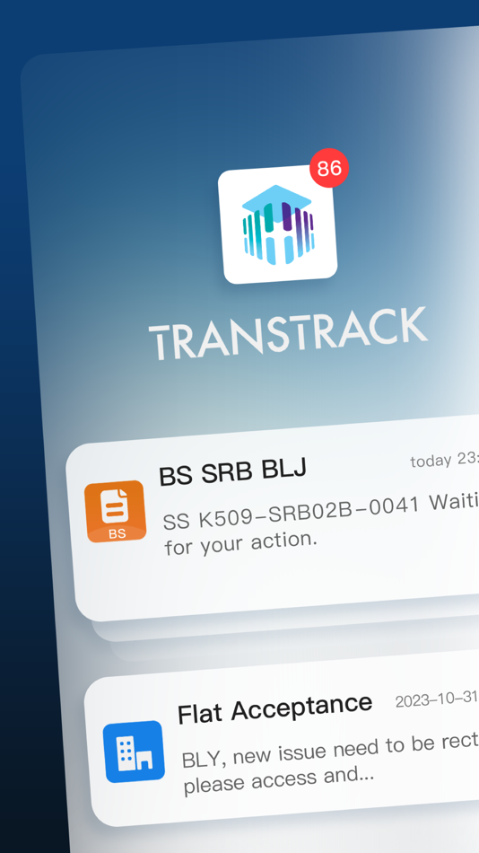 #1. TRANSTRACK (iOS) By: 海宏技术有限公司