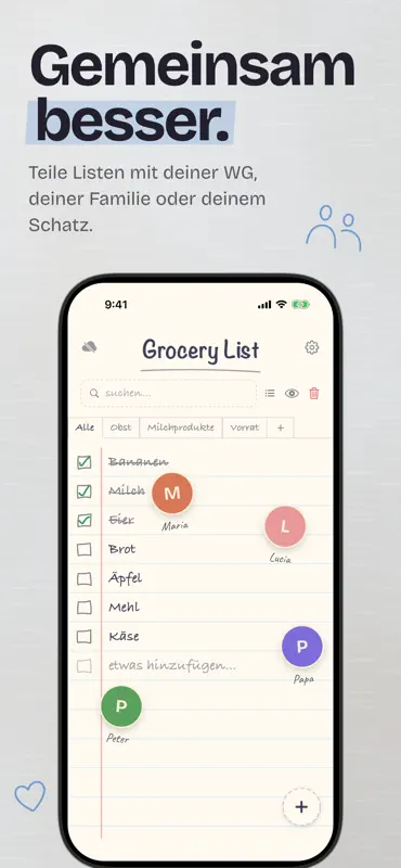 Grocery List -Teilen & einfach screenshot 5 of 5