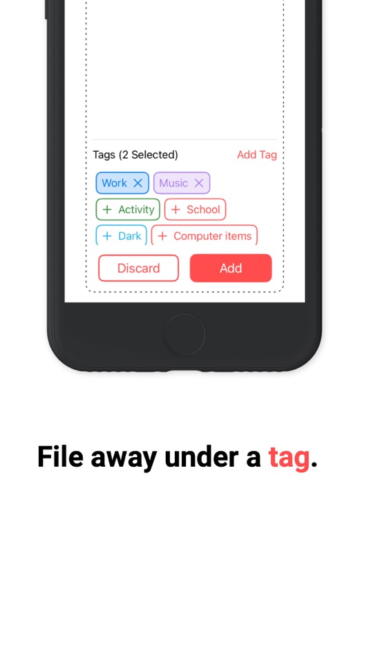 #2. Just Jot App (iOS) By: Juice Box Monkey Designs