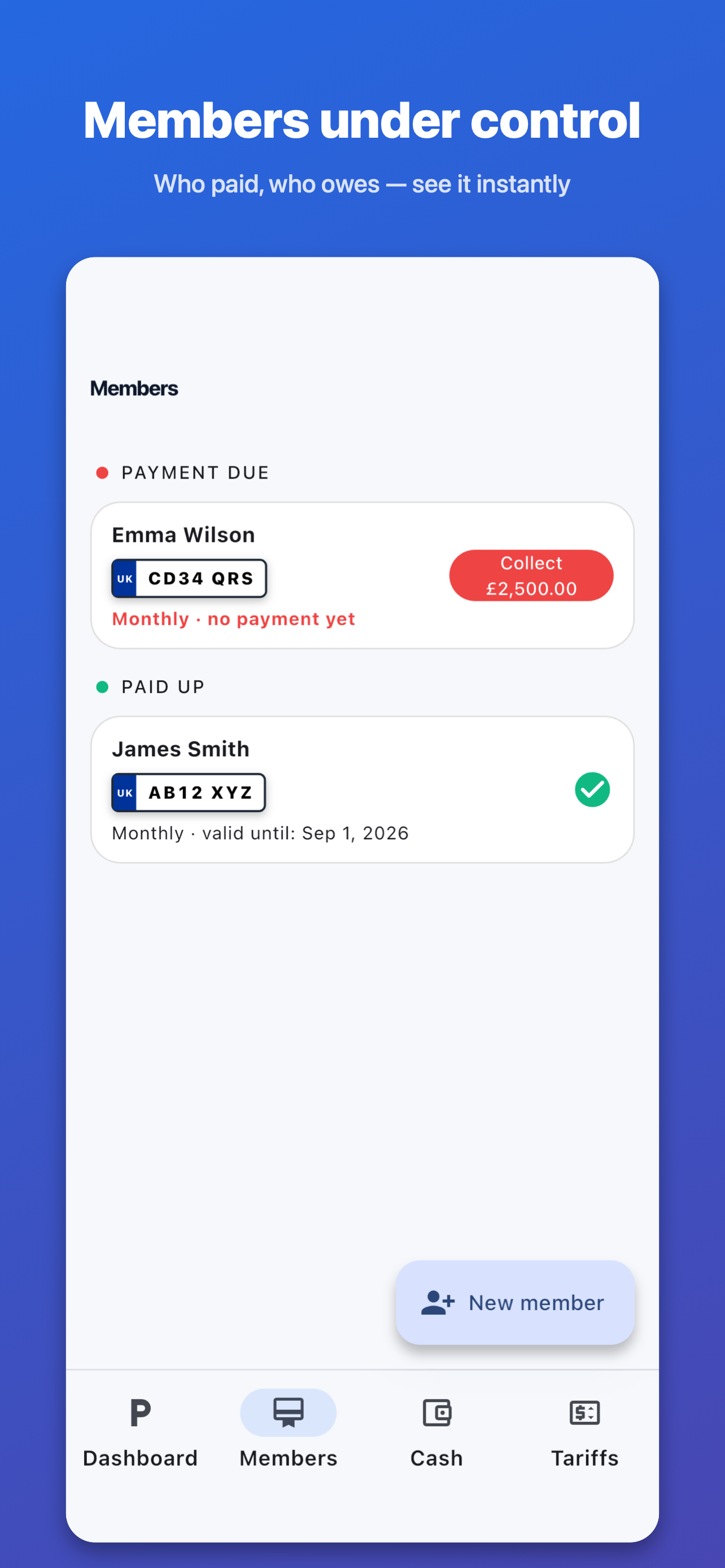 OtoparkPro: Parking Manager screenshot 3
