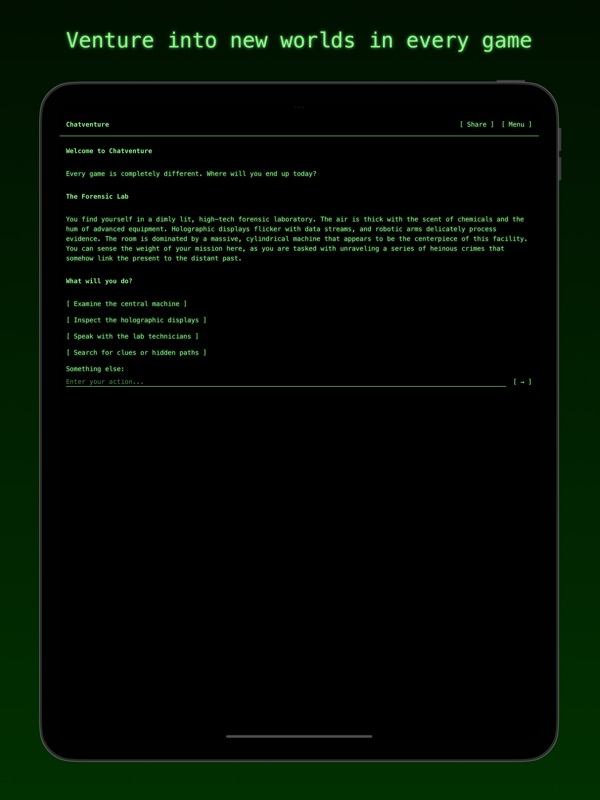 Chatventure: AI text adventure screenshot 11
