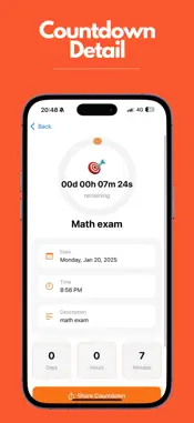 Countdown Timer Planner screenshot 3