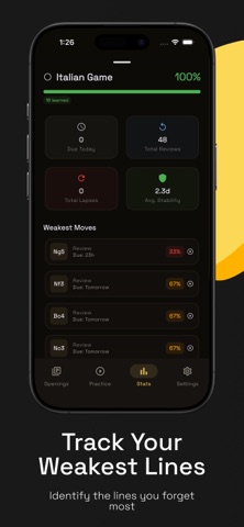 ChessRecall: Chess Openings Screenshot 4 of 6