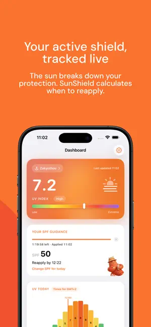 Burnie: UV Index & SPF Timer screenshot 4