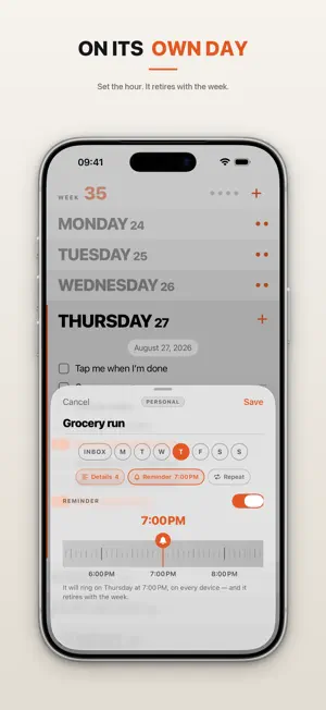 LuDo Tasks - weekly focus screenshot 4