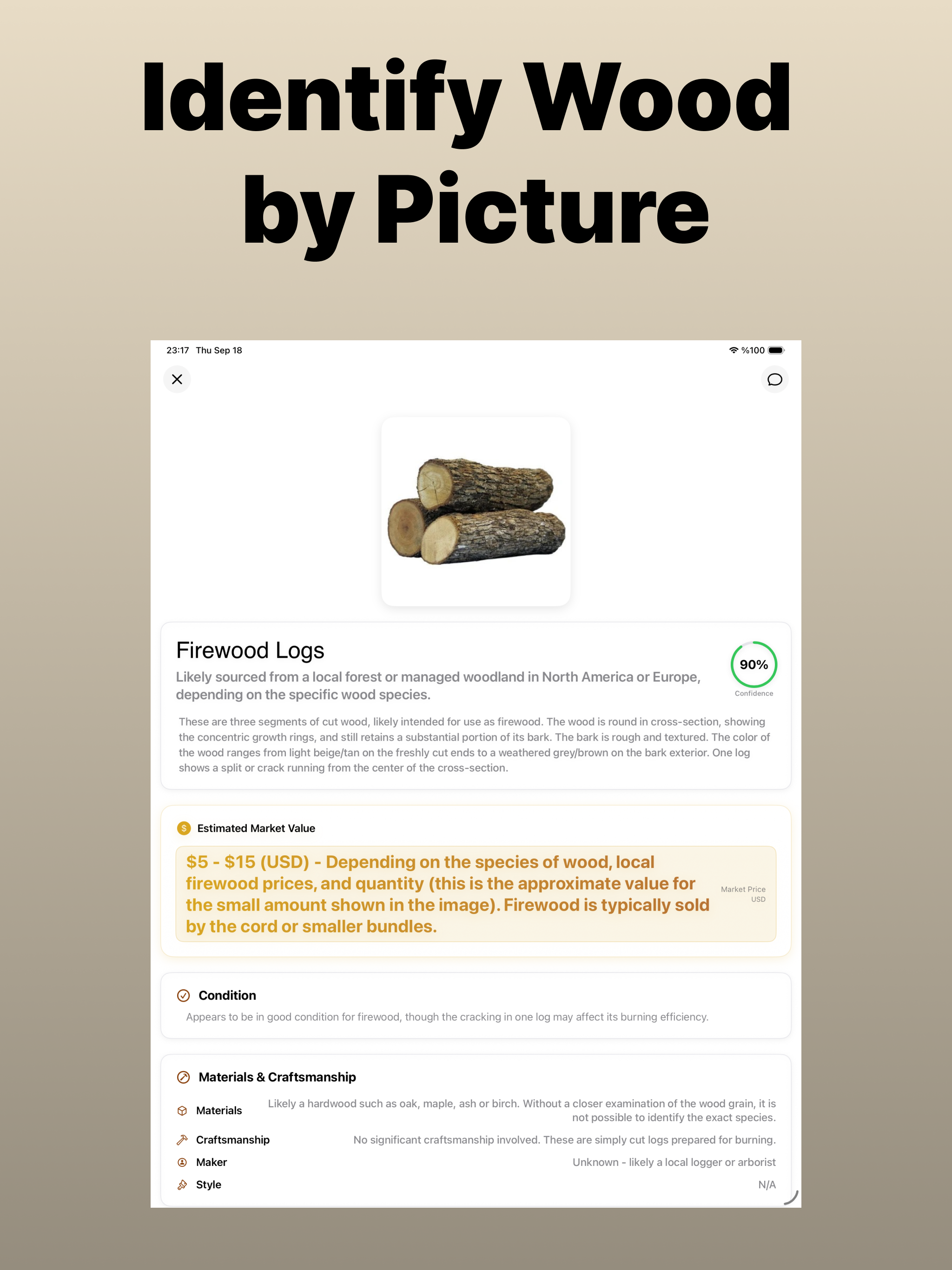Grainy: Wood Identifier screenshot 6