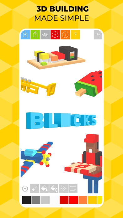 Screenshot #1 pour Tayasui Blocks - Bloc, Dessins