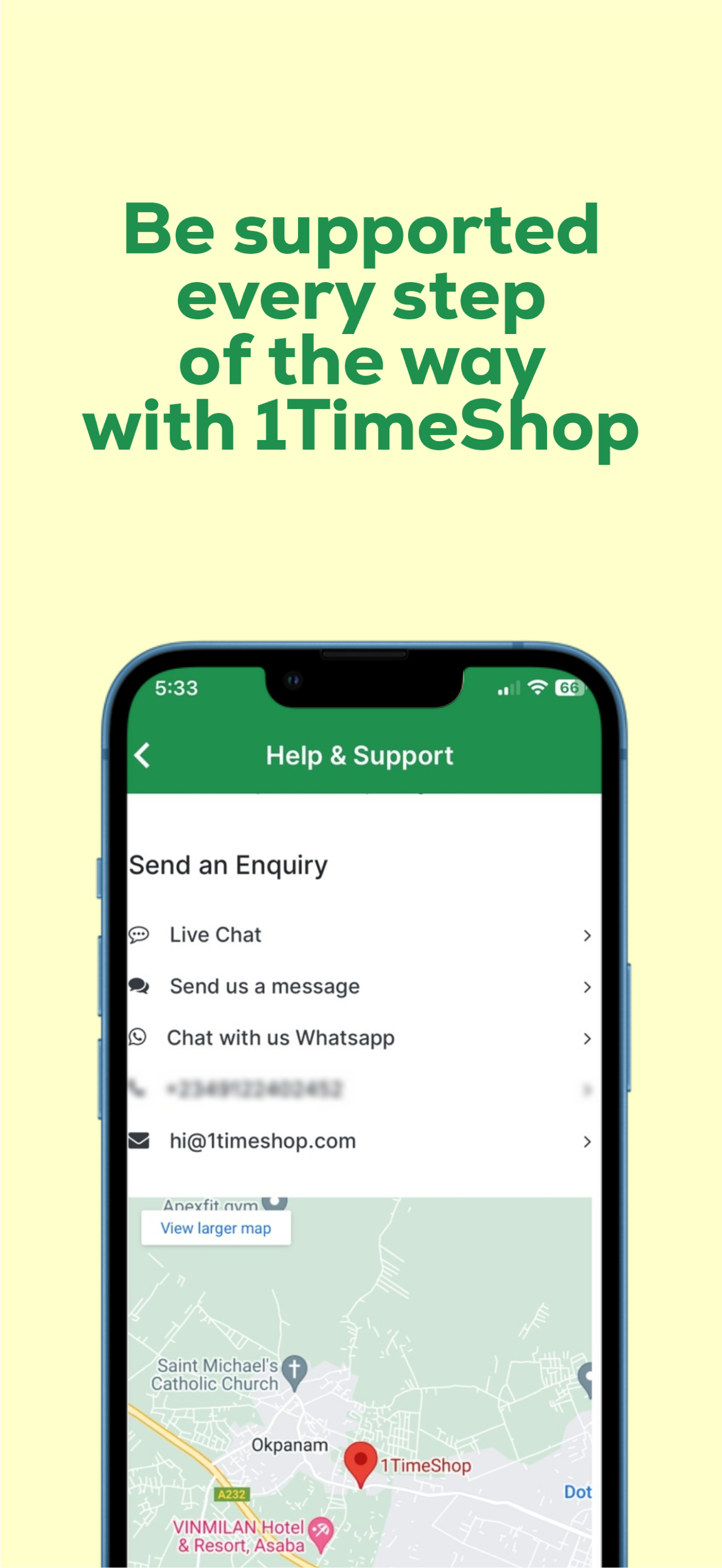 1TimeShop Driver screenshot 8