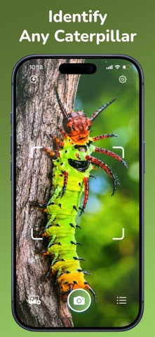 Caterpillar Identifier－Scan AI iPhone screenshot