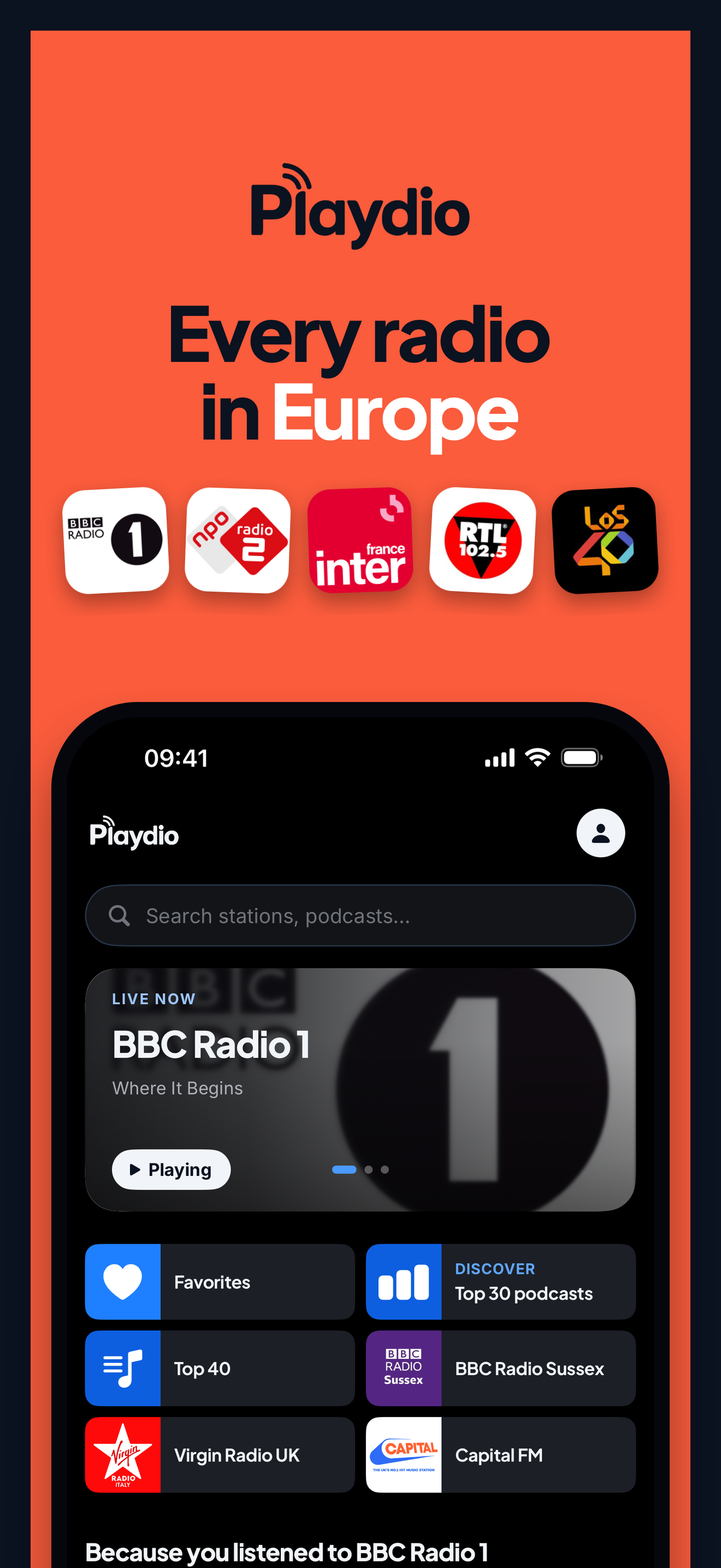 Playdio Radio & Podcasts