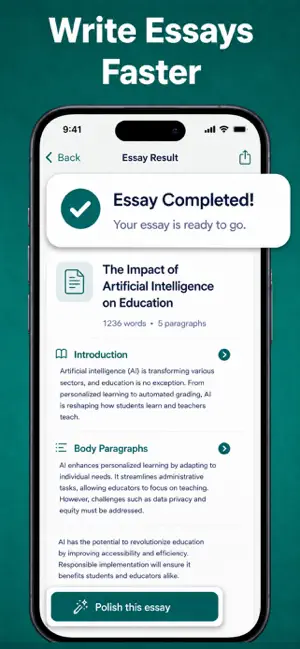 AI Essay Writer : Essay Hepler screenshot 3